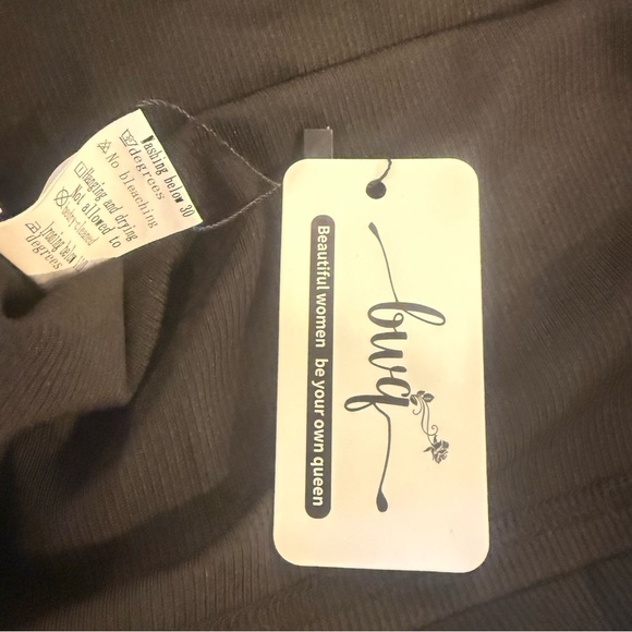 Gray One-Shoulder Top - Picture 2 of 2